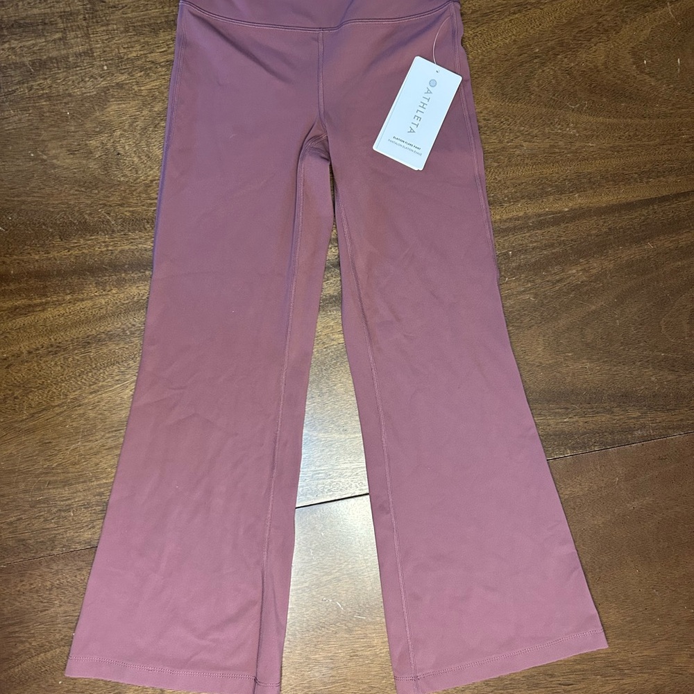 Athleta Mauve Boot Cut Flare Pants